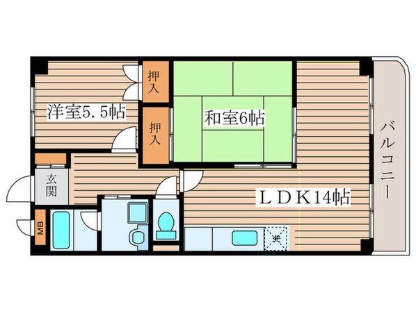 ト－シンボヌ－ル瑞穂の物件間取画像